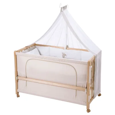 Roba Babybett Natur, Beige 60x120 cm