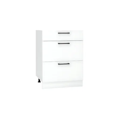 Royal24_Markt Unterschrank Weiß 60x82x52.4 cm