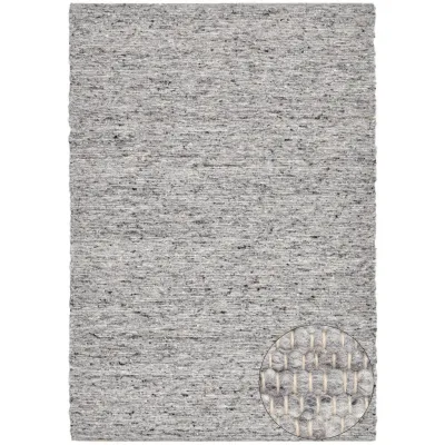 Rug and Roll Handwebteppich Dunkelgrau 190x290 cm