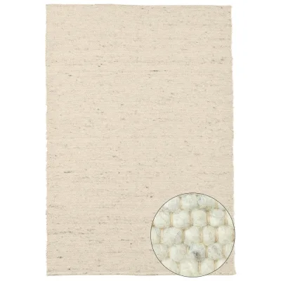 Rug and Roll Handwebteppich Natur 160x230 cm
