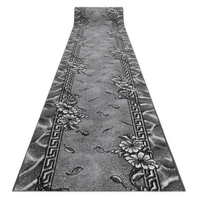 rugsX Läufer Grau 100x240 cm