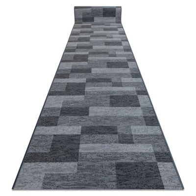 rugsX Läufer Grau 120x400 cm