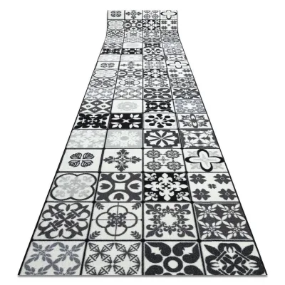 rugsX Läufer Grau 67x390 cm
