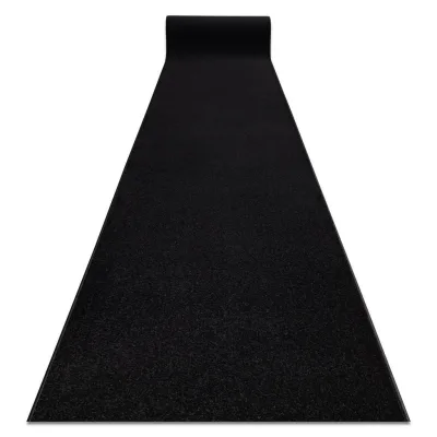 rugsX Läufer Schwarz 60x150 cm