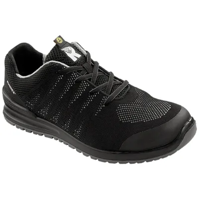 Runnex RUNNEX Sicherheitshalbschuh Sportstar S1PS ESD 5108 Gr. 45 schwarz/grau