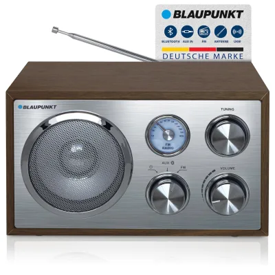 RXN 180 WN Nostalgieradio mit Bluetooth   Wallnus