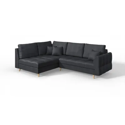 S-Style Ecksofa Anthrazit 231x161 cm