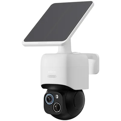 Safemo PT Wlan Kamera VSF-VISAFEMOSPT-PRO Überwachungskamera mit 8 Megapixel Auflösung, Kamera für außen, professionelle Outdoor Wifi IP Kamera / Netzwerkkamera
