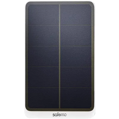 Safemo VISAFEMO-SP1 Solarpanel 5 W weiß