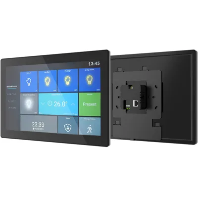 Safemo VISAFEMO-TP1 10" Touchpad inkl. Unterputz-Montagebox schwarz