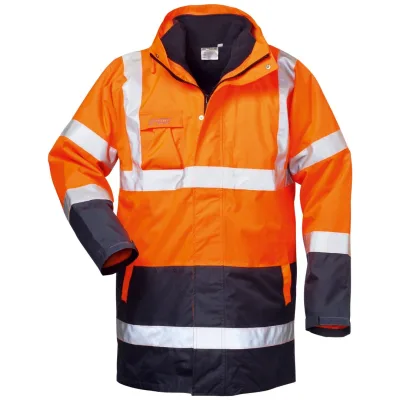 Safestyle Warnschutzparka Travis Gr. 3XL orange/marine