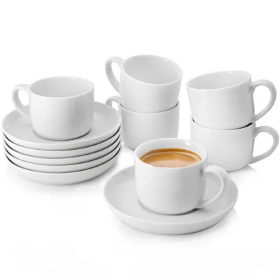 Sänger Kaffeetassen Weiß 14x6x14 cm