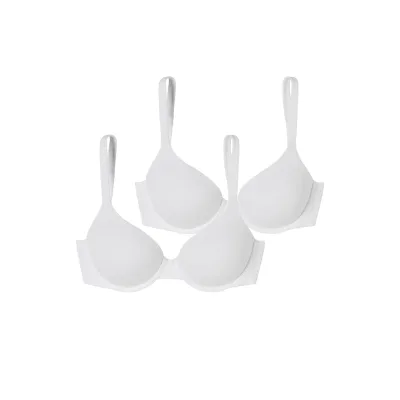 Schiesser Damen Bügel-BH BH mit Schale - Unique Micro 2er Pack