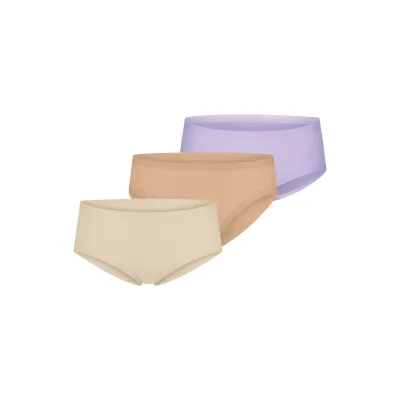 Schiesser Damen Panty Invisible Cotton 3er Pack