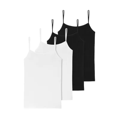 Schiesser Damen Spaghettitop 95-5 Serie 4er Pack