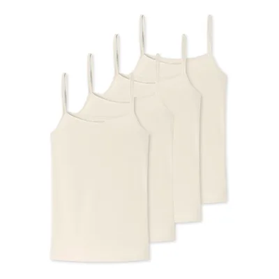 Schiesser Damen Spaghettitop Uncover by Schiesser 4er Pack