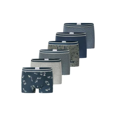 Schiesser Jungen Trunk 955 Multi 6er Pack