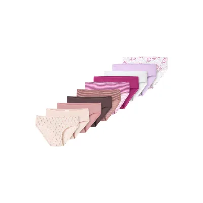Schiesser Mädchen Slip 955 Multi 10er Pack