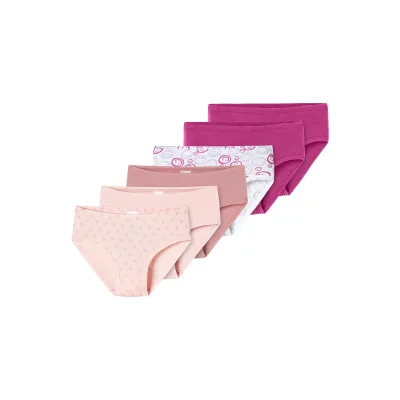 Schiesser Mädchen Slip Fine Rib Multi 6er Pack
