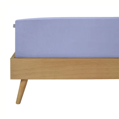Schiesser Spannbettlaken Violett 100x200 cm