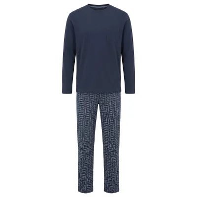 Schlafanzug Premium Cotton Herren Pyjama