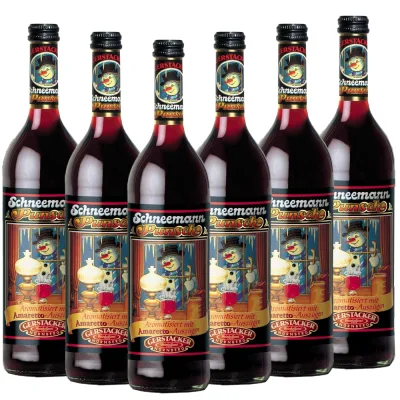 Schneemann Punsch mit Rum und Amaretto 0,745l - 6er Karton