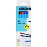 Schneider Kugelschreiber Slider Edge 4 St./Pack.