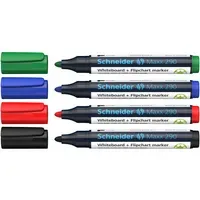 Schneider Whiteboard-/Flipchartmarker Maxx 290 4 St./Pack.