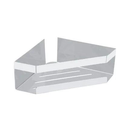 Schöner Wohnen Duschablage Meleto Edelstahl 28.5x8x18 cm