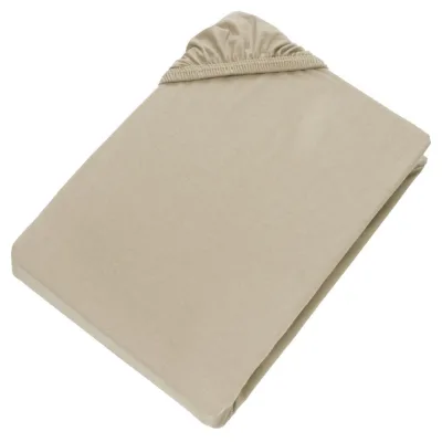 Schöner Wohnen Spannbettlaken Beige 200x200 cm