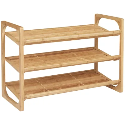 Homcom Schuhregal Natur 33x51x76 cm