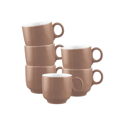 Seltmann Weiden Cappuccinotassen Sento Home Pure Colors 300 ml 6er Set