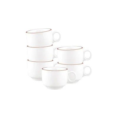 Seltmann Weiden Espressotassen Sento Home Pure Lines 80 ml 6er Set