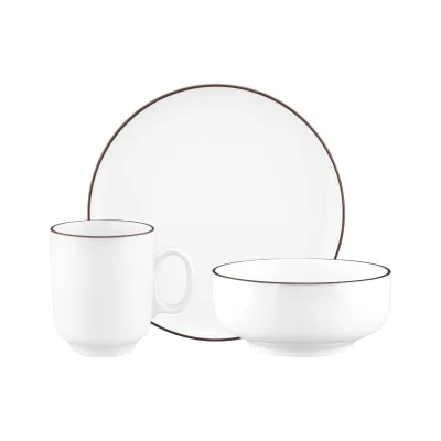 Seltmann Weiden Frühstücks-Set Sento Home Pure Lines 18-tlg.