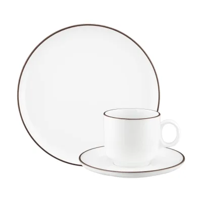 Seltmann Weiden Kaffeeservice Sento Home Pure Lines 18-tlg.