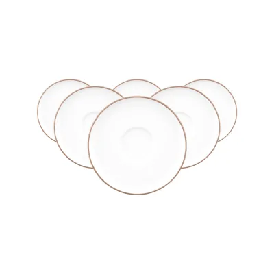 Seltmann Weiden Kombiuntertassen Sento Home Pure Lines ø 16,2 cm 6er Set