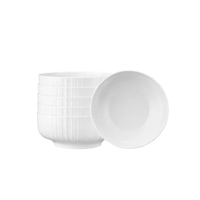 Seltmann Weiden Schüssel Sento Relief Barcode ø 20 cm 6er Set