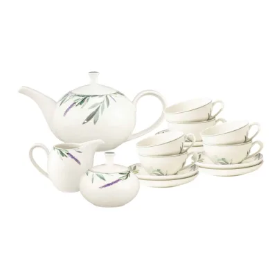 Seltmann Weiden Teeservice Savona Provence 15-tlg.