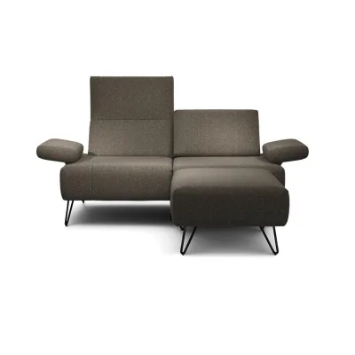 Sensoo 2-Sitzer-Sofa Cosy Braun 164-194x85x86-94 cm