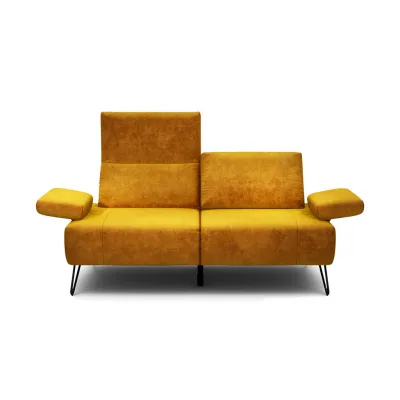 Sensoo 2-Sitzer-Sofa Cosy Gelb 164-194x85x86-94 cm