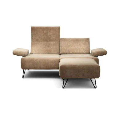 Sensoo 2-Sitzer-Sofa Cosy Sand 164-194x85x86-94 cm