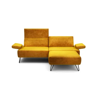 Sensoo 2,5-Sitzer Cosy Gelb 204-234x85x86-94 cm