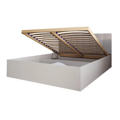 Sepro Meble Bett Kaschmir, Weiß, Beige 140x200 cm