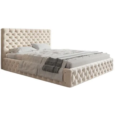 Sepro Meble Bett Schwarz, Beige, Grün 120x200 cm