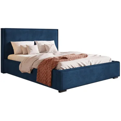 Sepro Meble Bett Schwarz, Dunkelblau, Blau 160x200 cm