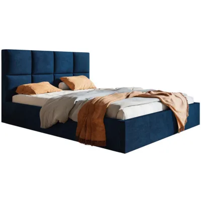 Sepro Meble Bett Schwarz, Dunkelblau, Blau 180x200 cm