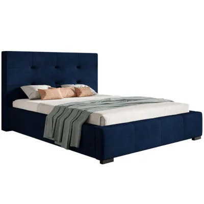 Sepro Meble Bett Schwarz, Dunkelblau, Blau, Pink 200x200 cm