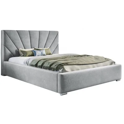 Sepro Meble Bett Schwarz, Grau 140x200 cm