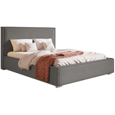 Sepro Meble Bett Schwarz, Grau 160x200 cm