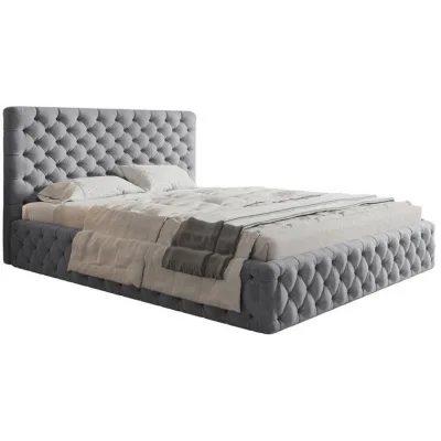 Sepro Meble Bett Schwarz, Grau, Grün 160x200 cm
